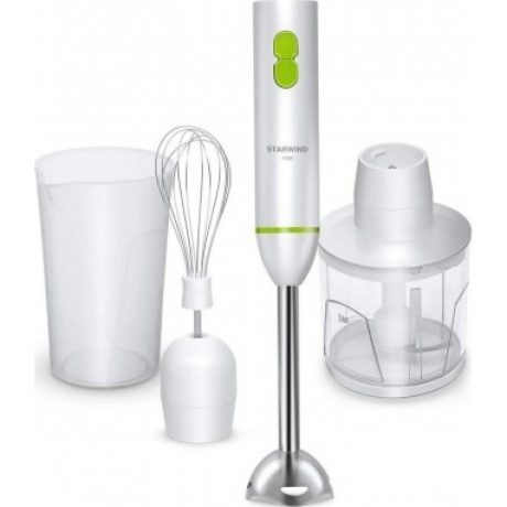 Блендер погружной Starwind SBP1113 750Вт белый/зеленый
Блендер погружной Starwind SBP1113 750Вт белый/зеленый