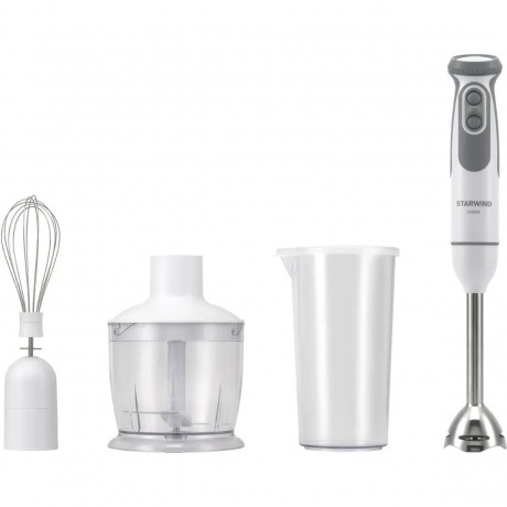 Блендер погружной Starwind SBP3242 1200Вт белый/серый
Блендер погружной Starwind SBP3242 1200Вт белый/серый