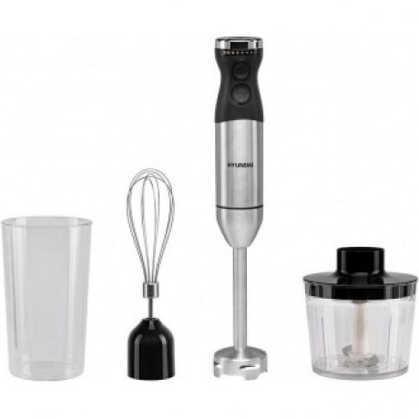 Блендер погружной Hyundai HYB-H3824 800Вт серебристый/черный
Блендер погружной Hyundai HYB-H3824 800Вт серебристый/черный