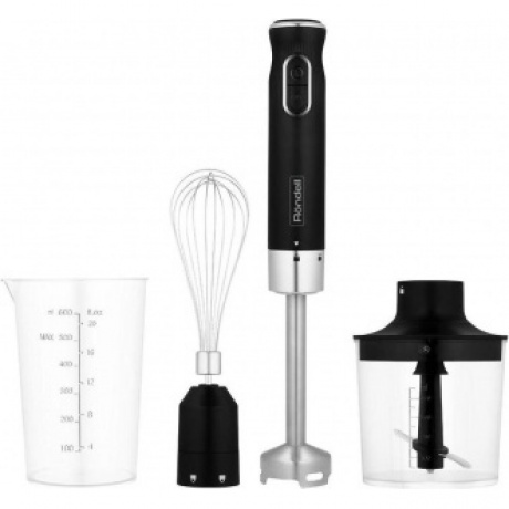 Блендер погружной Rondell RDE-1305 1200Вт черный/серебристый
Блендер погружной Rondell RDE-1305 1200Вт черный/серебристый