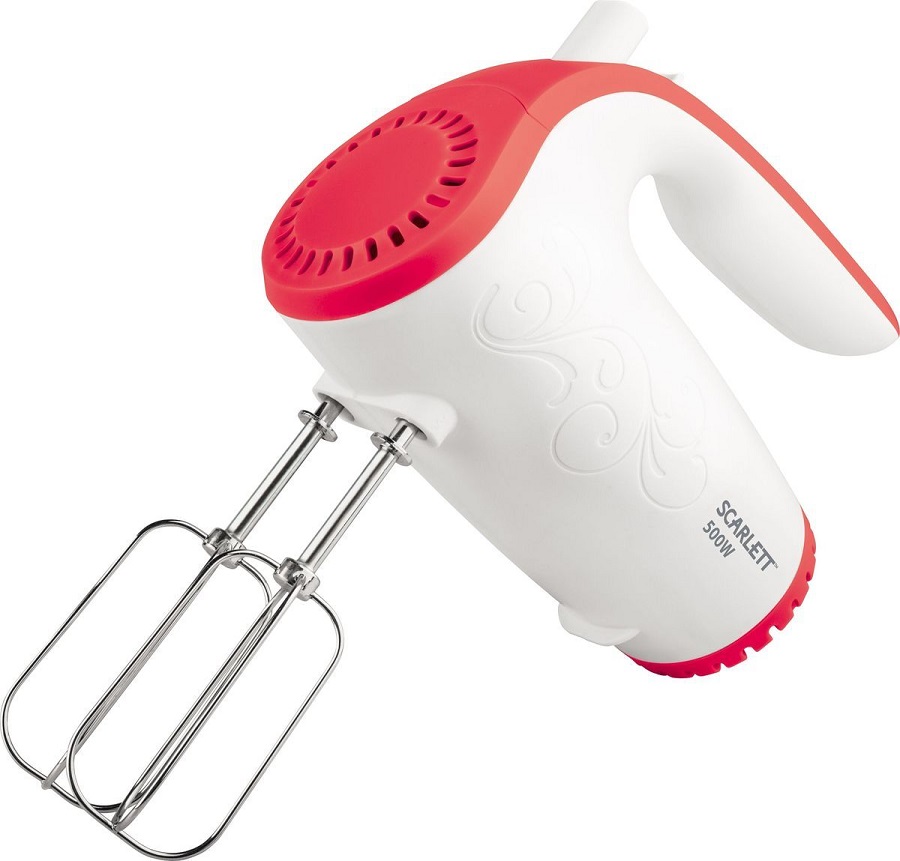 Миксер ручной Scarlett SC-HM40S06 белый с красным, Белый/ красный
Миксер ручной Scarlett SC-HM40S06 белый с красным, Белый/ красный