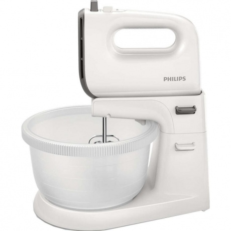 Миксер стационарный Philips HR3745 450Вт белый/серый
Миксер стационарный Philips HR3745 450Вт белый/серый