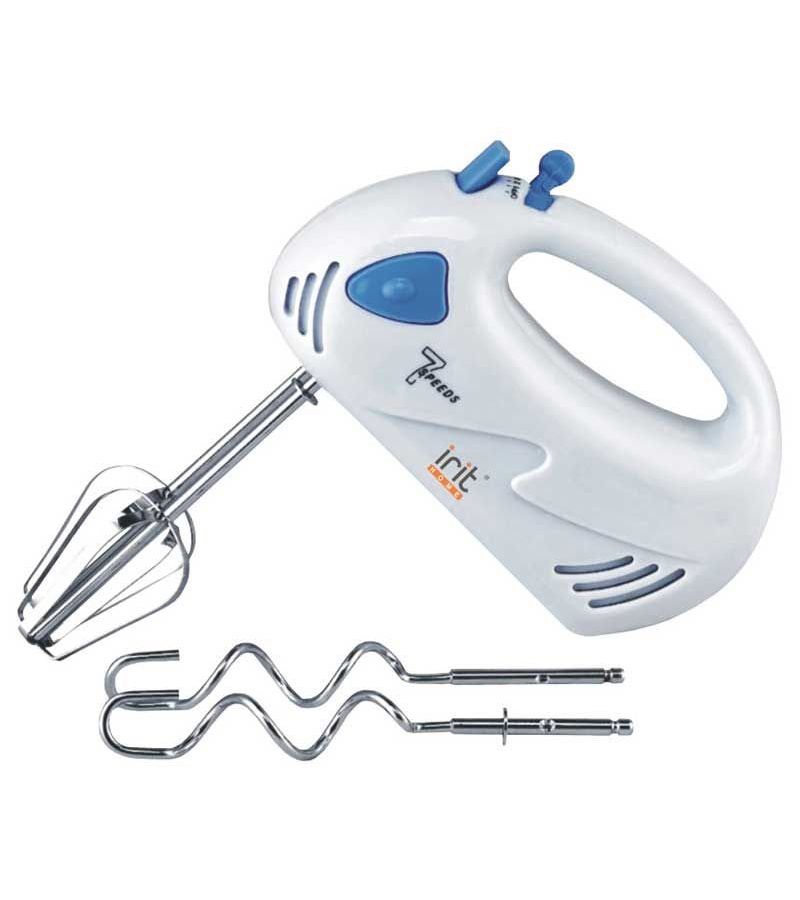 Миксер Irit IR-5400, Белый/голубой
Миксер Irit IR-5400, Белый/голубой