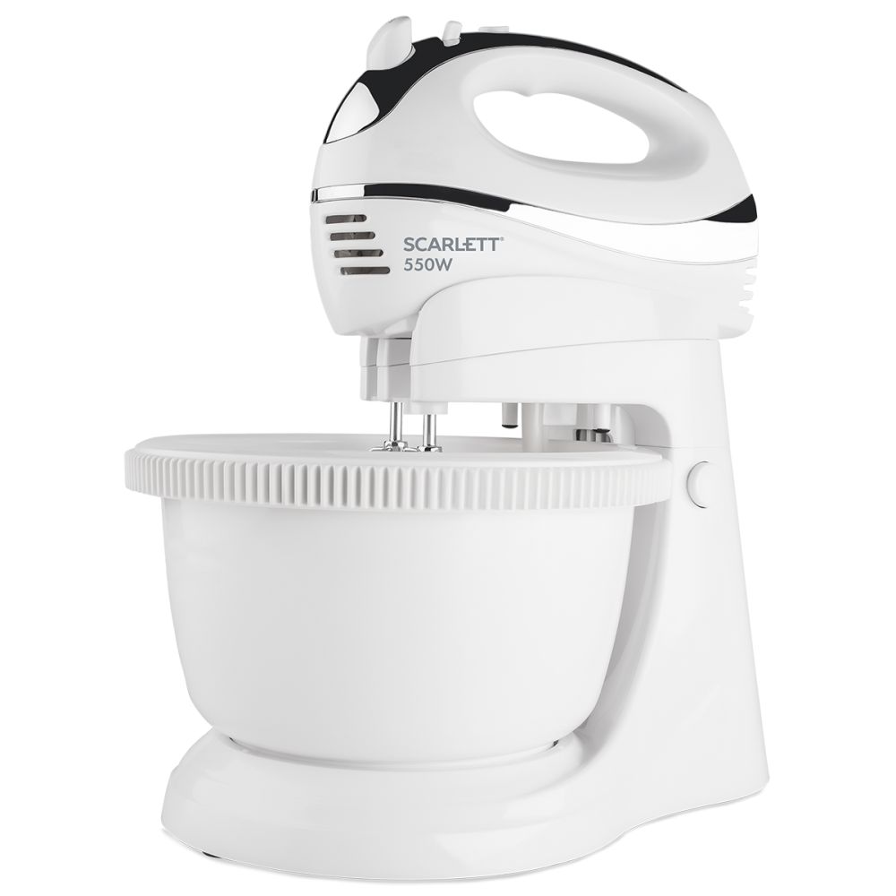 Миксер стационарный Scarlett SC-HM40B01 белый
Миксер стационарный Scarlett SC-HM40B01 белый