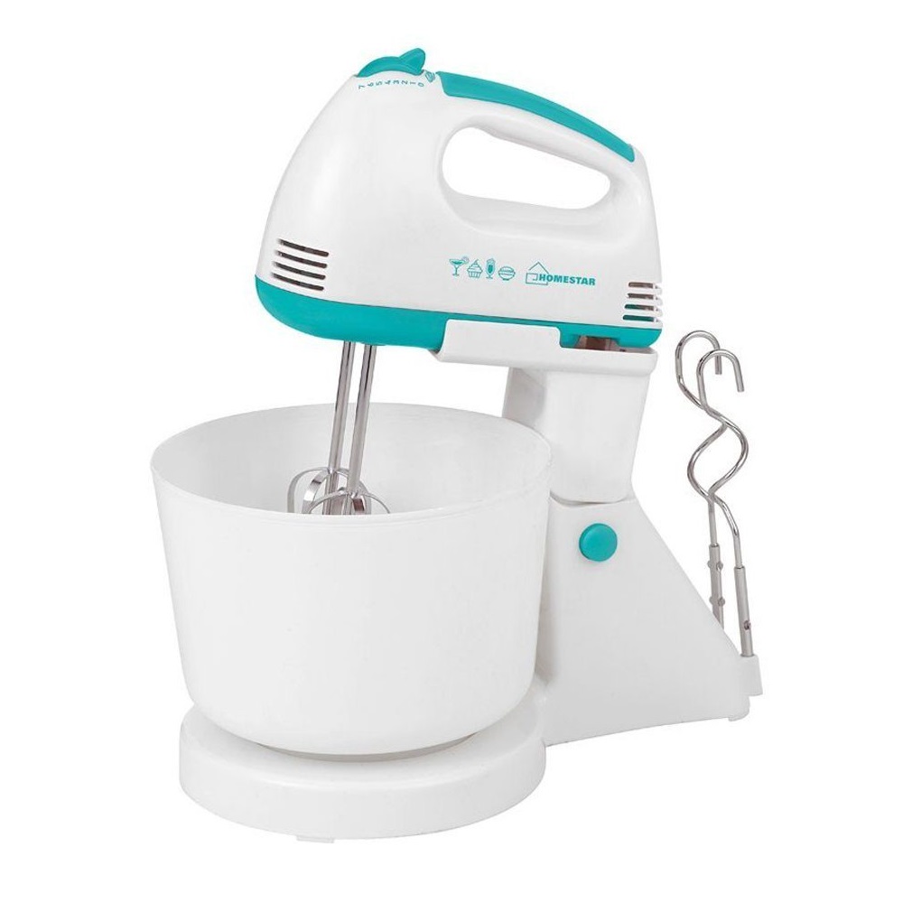 Миксер ручной Homestar HS-2006, Белый;бирюзовый
Миксер ручной Homestar HS-2006, Белый;бирюзовый