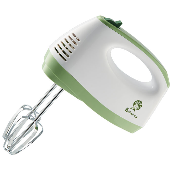 Миксер ручной Василиса МК6-240 белый/зеленый
Миксер ручной Василиса МК6-240 белый/зеленый