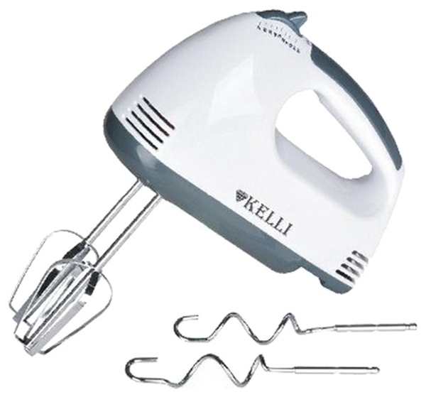 Миксер ручной Kelli KL-5037, Белый
Миксер ручной Kelli KL-5037, Белый
