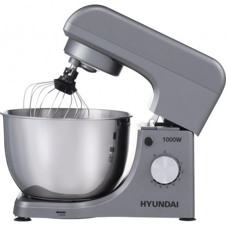 Миксер планетарный Hyundai HYM-S5451, Серый
Миксер планетарный Hyundai HYM-S5451, Серый