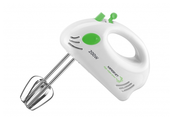 Миксер ручной Magnit RMM-2413 White, Белый
Миксер ручной Magnit RMM-2413 White, Белый