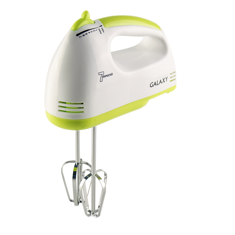 Миксер ручной Galaxy GL 2206, Белый
Миксер ручной Galaxy GL 2206, Белый