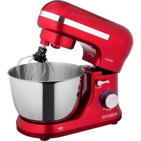 Миксер планетарный Hyundai HYM-S6451 красный
Миксер планетарный Hyundai HYM-S6451 красный