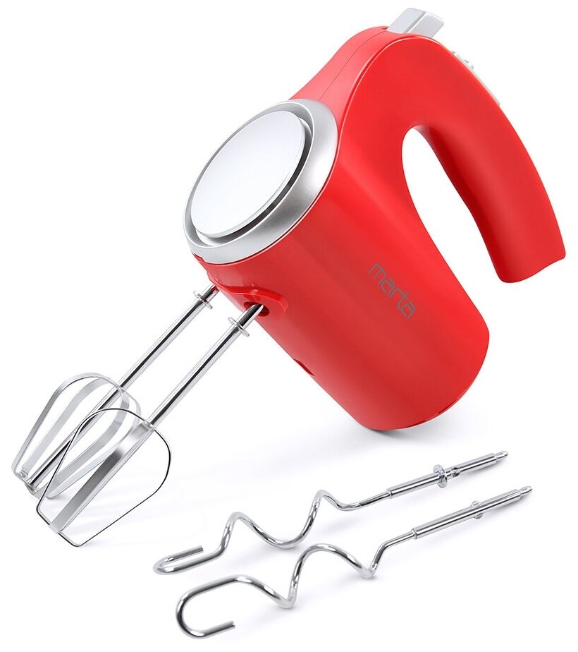 Миксер ручной Marta MT-1512 красный рубин
Миксер ручной Marta MT-1512 красный рубин