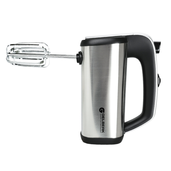 Миксер ручной Gelberk GL-570, Серый металлик
Миксер ручной Gelberk GL-570, Серый металлик