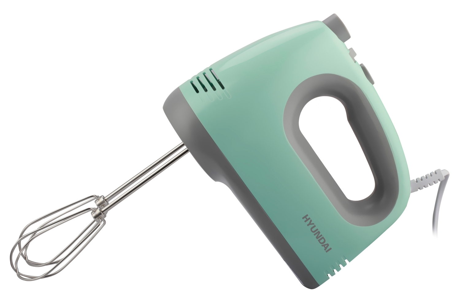 Миксер ручной Hyundai HYM-H4561 500Вт бирюзовый/серый
Миксер ручной Hyundai HYM-H4561 500Вт бирюзовый/серый