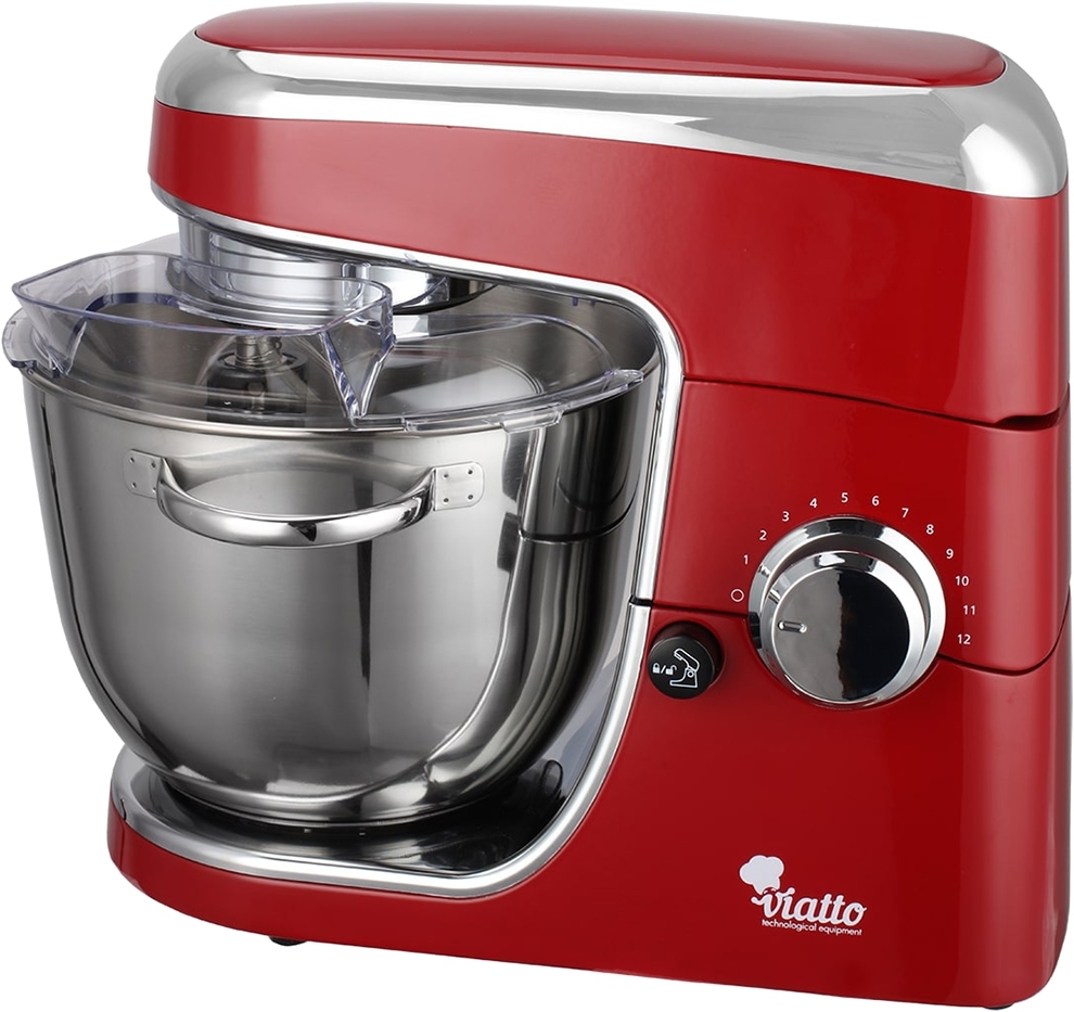 Миксер планетарный Viatto VA-SM99RS, Красный
Миксер планетарный Viatto VA-SM99RS, Красный