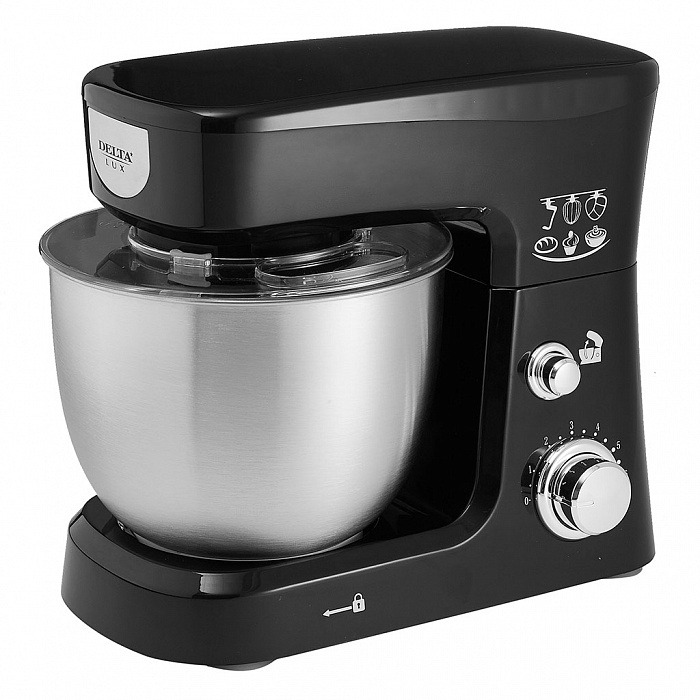 Миксер планетарный Delta Lux DE-7900Р Black, Черный
Миксер планетарный Delta Lux DE-7900Р Black, Черный