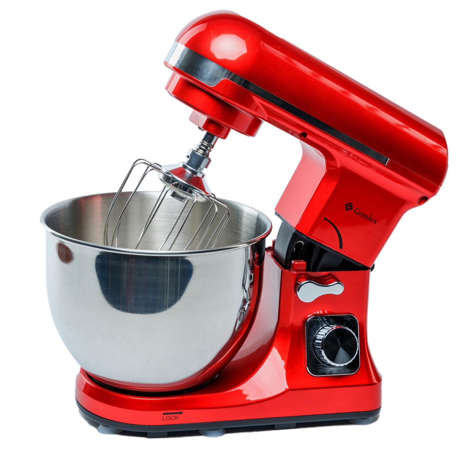 Миксер планетарный Gemlux GL-SM5.5FR, Красный
Миксер планетарный Gemlux GL-SM5.5FR, Красный