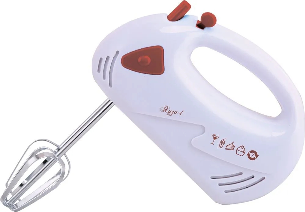 Миксер ручной Великие Реки Яуза-1 White/Red
Миксер ручной Великие Реки Яуза-1 White/Red