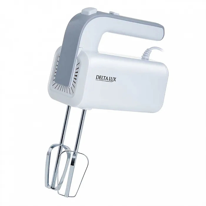 Миксер ручной Delta Lux DE-7702 White/Grey, Белый;серый
Миксер ручной Delta Lux DE-7702 White/Grey, Белый;серый