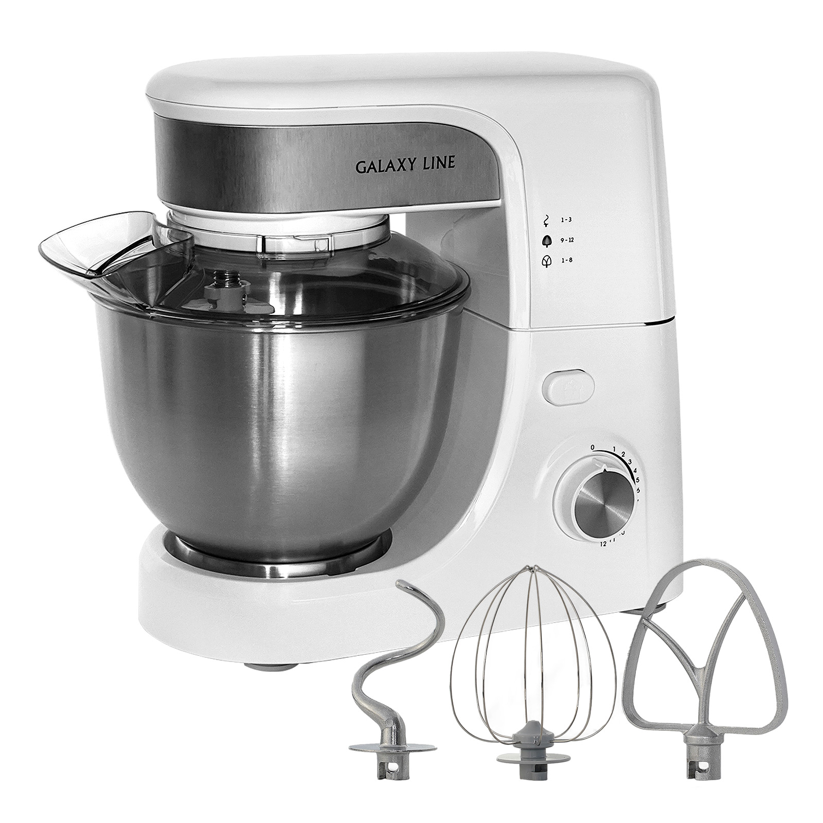 Миксер планетарный Galaxy Line GL 2231 700 Вт, 12 скоростей, белый
Миксер планетарный Galaxy Line GL 2231 700 Вт, 12 скоростей, белый