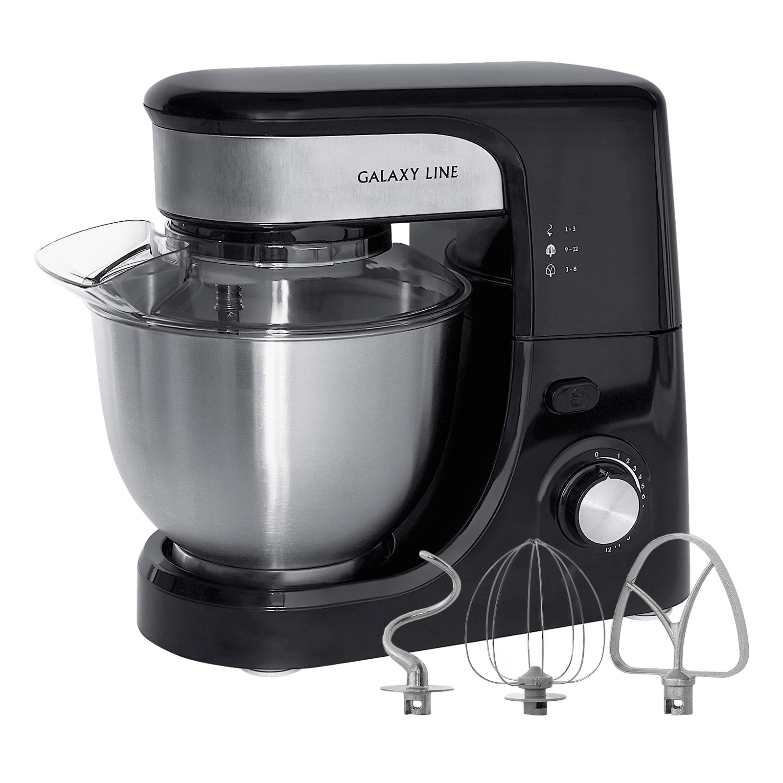 Миксер планетарный Galaxy Line GL 2231 700 Вт, 12 скоростей, черный
Миксер планетарный Galaxy Line GL 2231 700 Вт, 12 скоростей, черный
