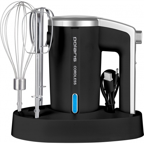 Миксер ручной Polaris PHM 2024 CordLess 200Вт черный
Миксер ручной Polaris PHM 2024 CordLess 200Вт черный