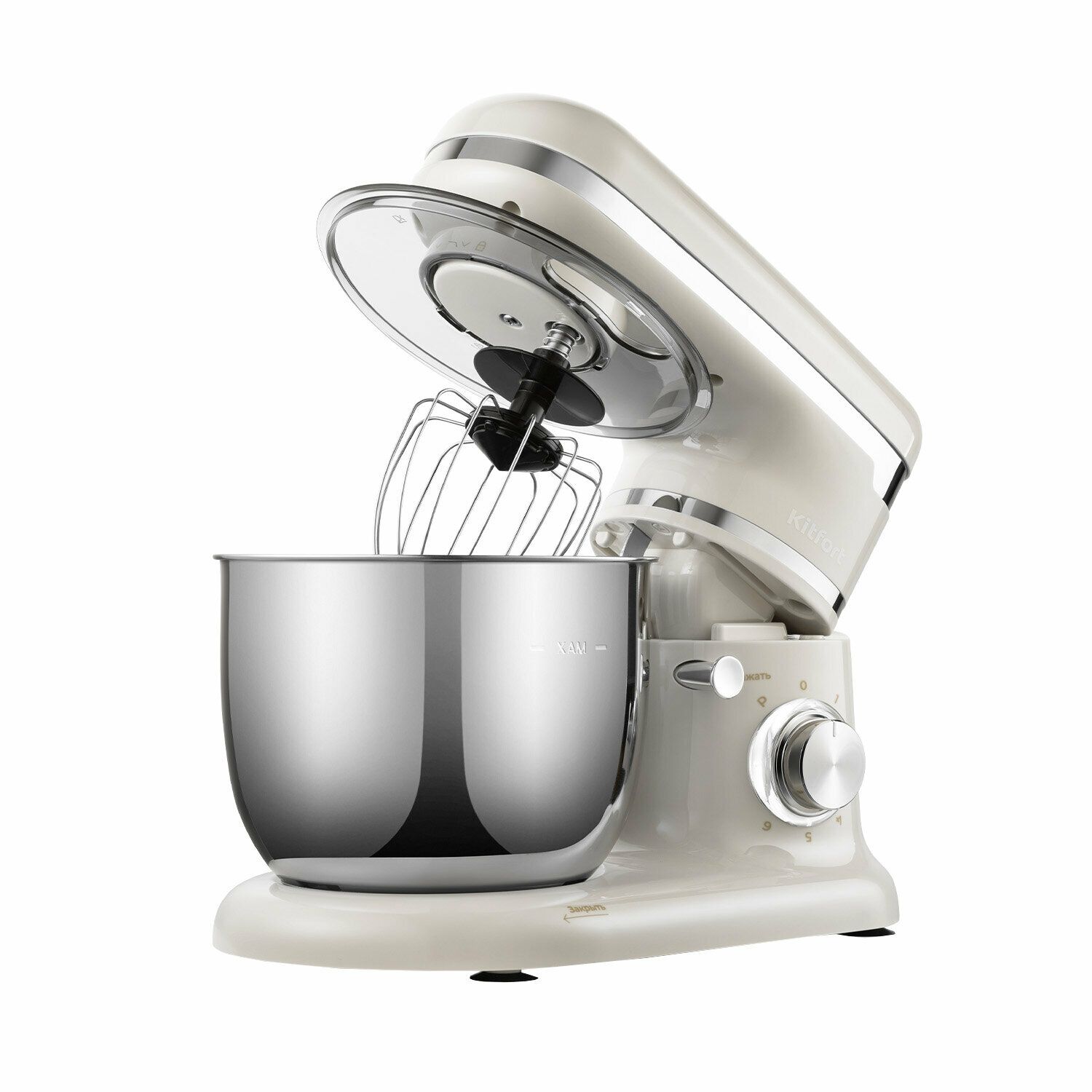 Планетарный миксер Kitfort КТ-3422-2 бежевый
Планетарный миксер Kitfort КТ-3422-2 бежевый