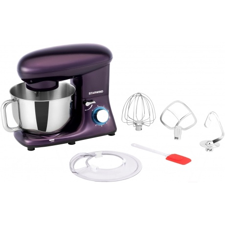 Миксер планетарный Starwind SPM7168 1900Вт ежевичный, Фиолетовый
Миксер планетарный Starwind SPM7168 1900Вт ежевичный, Фиолетовый