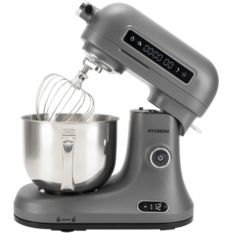 Миксер планетарный Hyundai HYM-S8551 1600Вт серебристый
Миксер планетарный Hyundai HYM-S8551 1600Вт серебристый