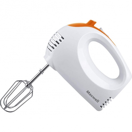 Миксер ручной Maxwell MW-1358 W 300Вт белый/оранжевый
Миксер ручной Maxwell MW-1358 W 300Вт белый/оранжевый