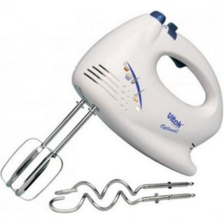 Миксер ручной Vitek VT-1405 400Вт белый/салатовый
Миксер ручной Vitek VT-1405 400Вт белый/салатовый