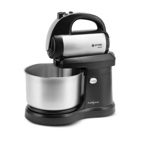 Миксер стационарный Vitek VT-1418 ST 800Вт черный/стальной
Миксер стационарный Vitek VT-1418 ST 800Вт черный/стальной