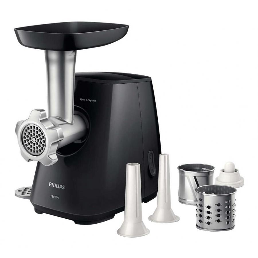 Мясорубка Philips HR2721 Viva Collection, Черный
Мясорубка Philips HR2721 Viva Collection, Черный