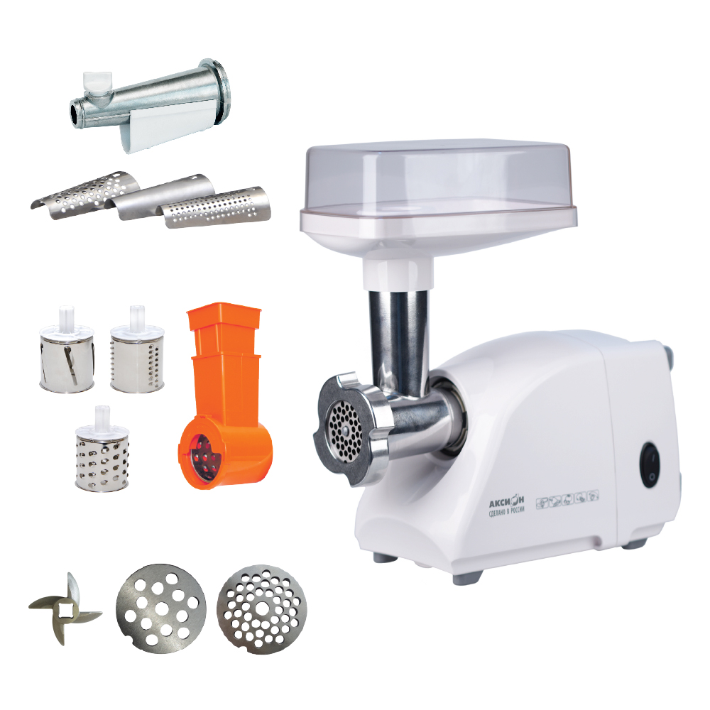 Мясорубка Аксион М 14.02 Белый
Мясорубка Аксион М 14.02 Белый