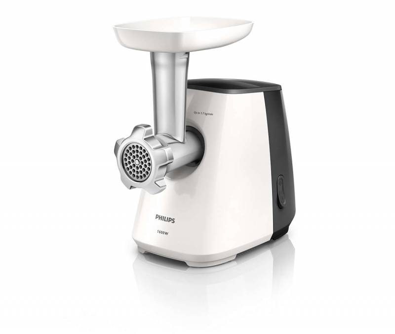 Мясорубка Philips HR2713/30 1600Вт белый/черный
Мясорубка Philips HR2713/30 1600Вт белый/черный