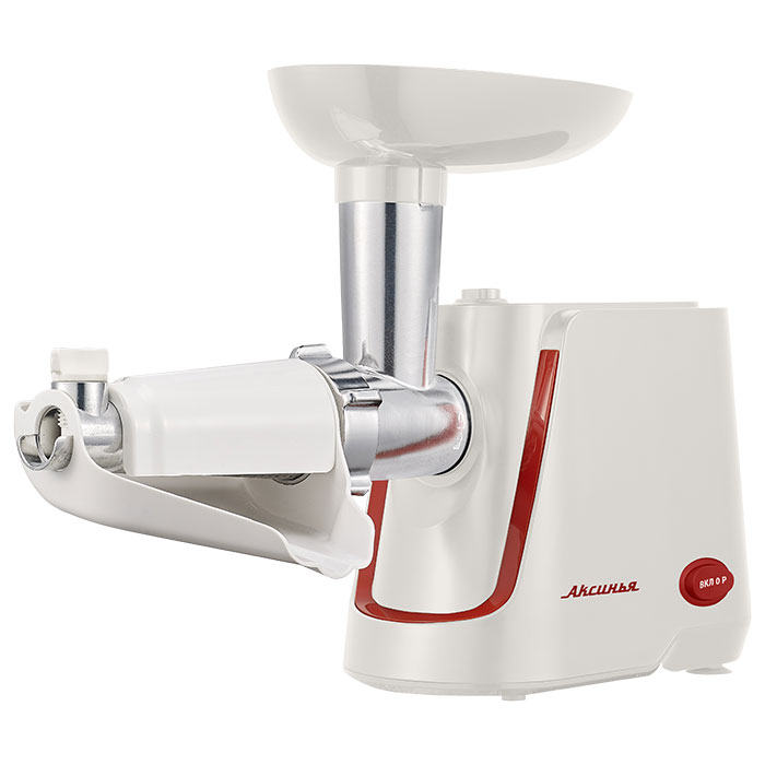Мясорубка Аксинья КС-2002 White-Red
Мясорубка Аксинья КС-2002 White-Red