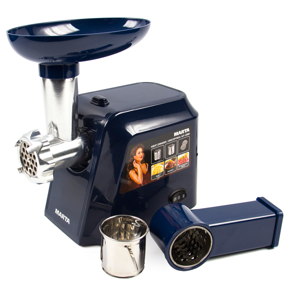 Мясорубка Marta MT-2089 Blue Sapphire, Синий сапфир
Мясорубка Marta MT-2089 Blue Sapphire, Синий сапфир