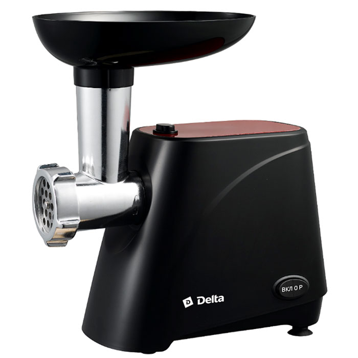 Мясорубка Delta DL-6100M Black-Red
Мясорубка Delta DL-6100M Black-Red