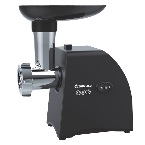 Мясорубка Sakura SA-6423BK, Черный
Мясорубка Sakura SA-6423BK, Черный
