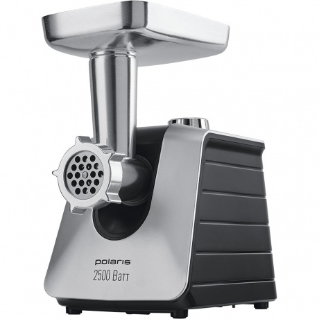 Мясорубка Polaris PMG 2561 черный/серебристый
Мясорубка Polaris PMG 2561 черный/серебристый