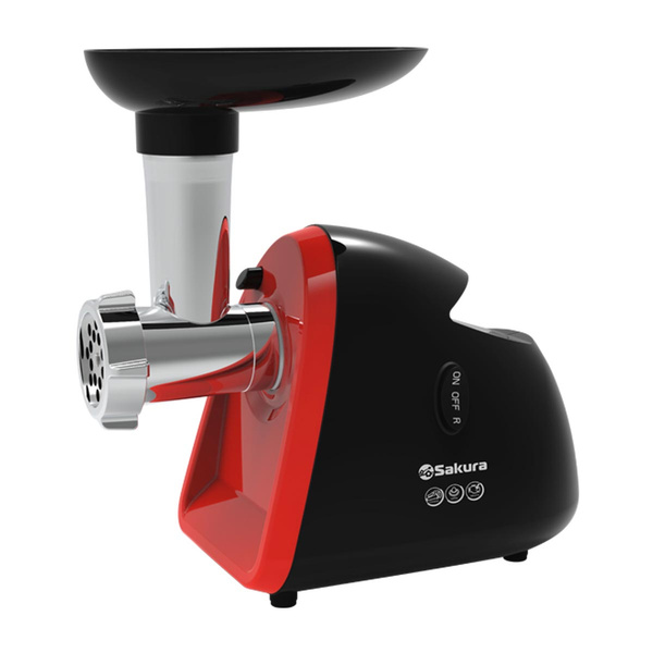 Мясорубка Sakura SA-6418BKR, Красный;черный
Мясорубка Sakura SA-6418BKR, Красный;черный