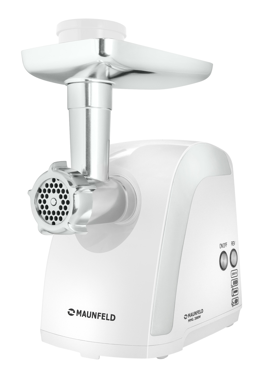 Мясорубка Maunfeld MMG.2000W, Белый
Мясорубка Maunfeld MMG.2000W, Белый