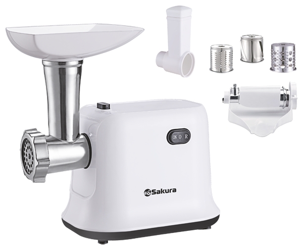 Мясорубка Sakura SA-6420STW
Мясорубка Sakura SA-6420STW