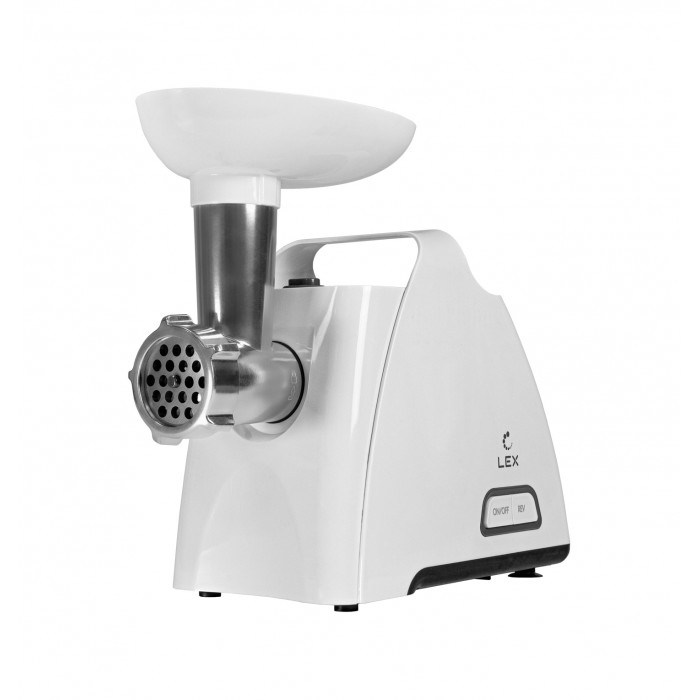 Мясорубка Lex LX-4001-2, Белый
Мясорубка Lex LX-4001-2, Белый