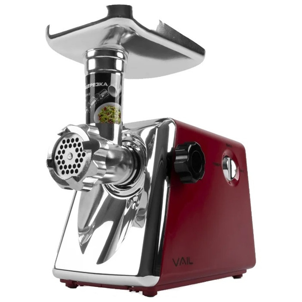 Мясорубка электрическая Vail VL-5404 красная 1800 Вт.
Мясорубка электрическая Vail VL-5404 красная 1800 Вт.