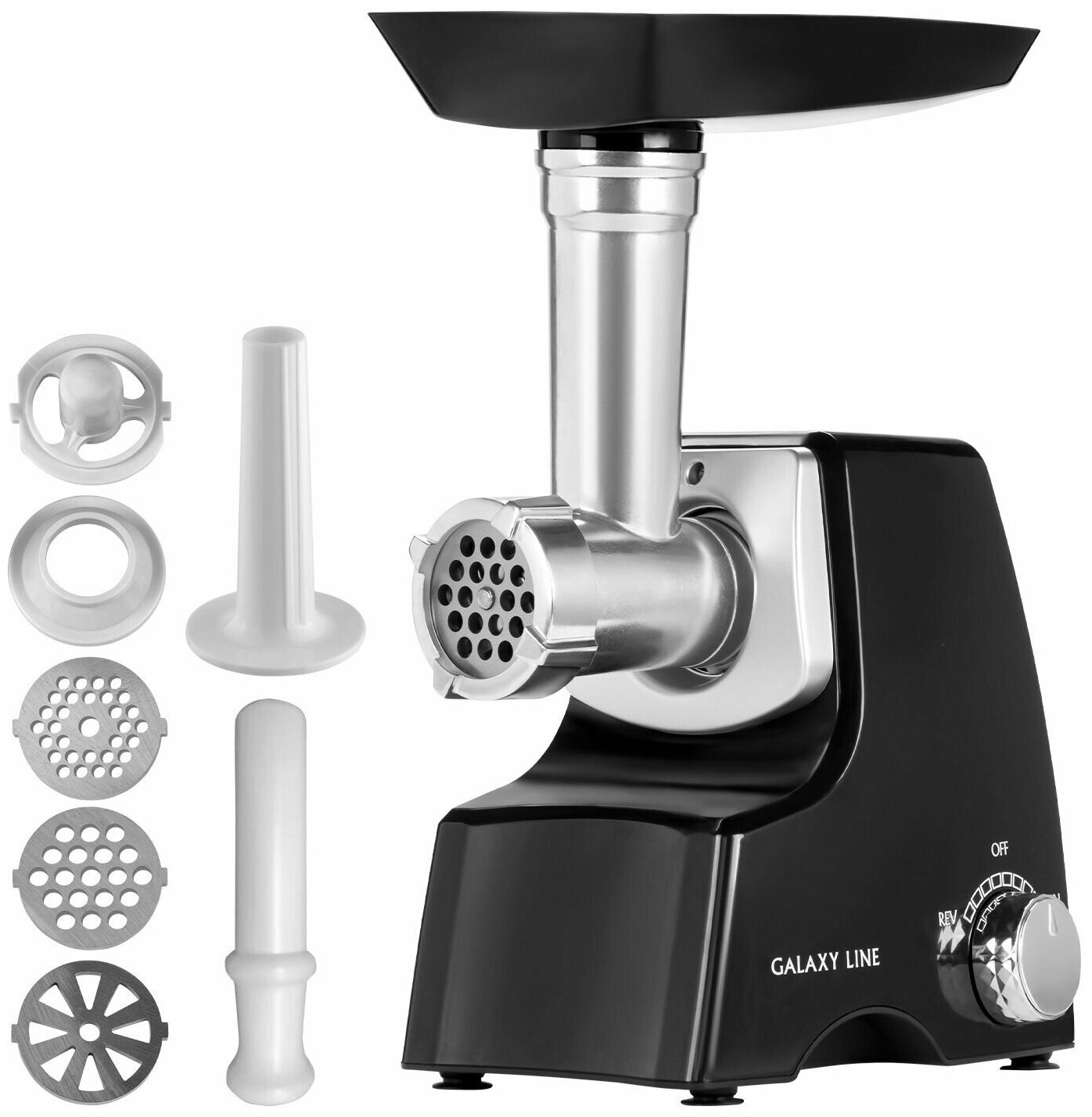 Мясорубка Galaxy Line GL 2415 1500Вт черный/серебристый
Мясорубка Galaxy Line GL 2415 1500Вт черный/серебристый