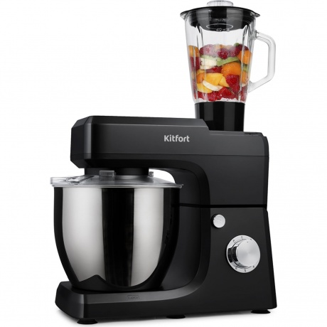 Кухонный комбайн Kitfort КТ-1339-3 черный
Кухонный комбайн Kitfort КТ-1339-3 черный