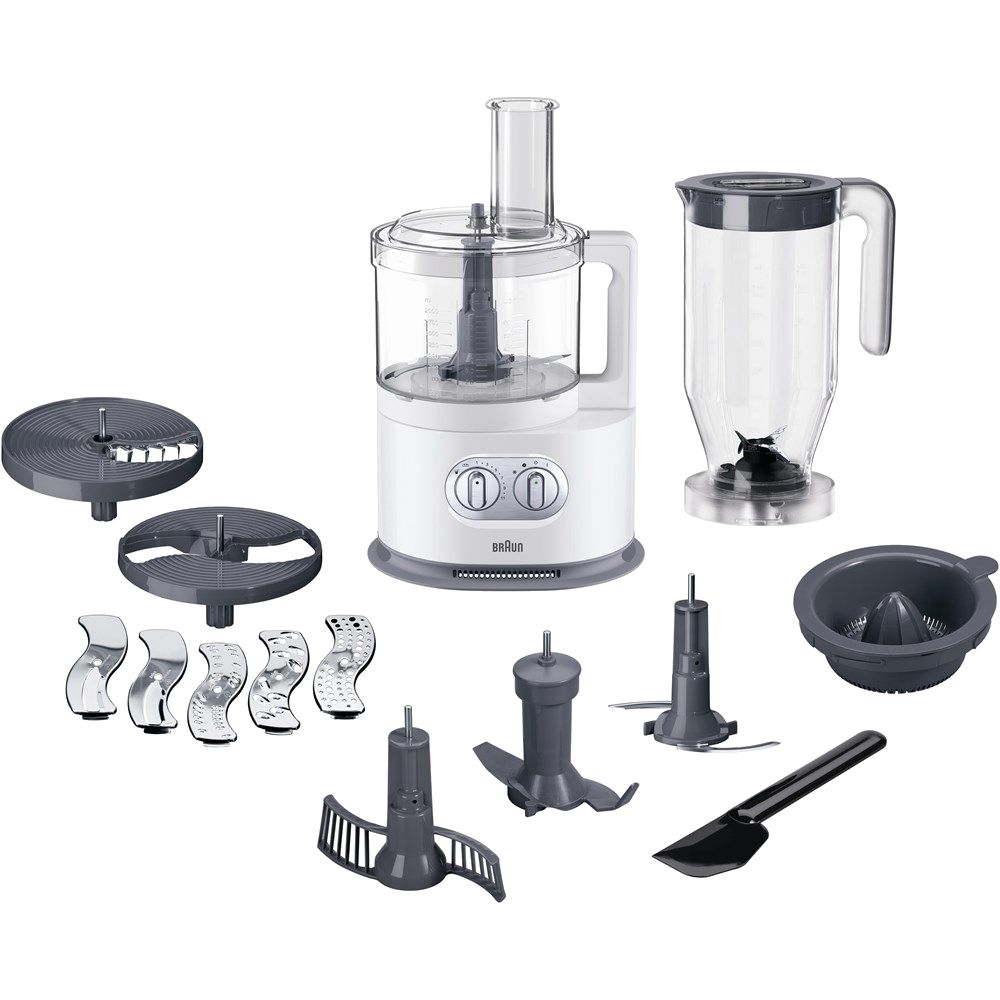 Кухонный комбайн Braun Identity FP5150 белый
Кухонный комбайн Braun Identity FP5150 белый