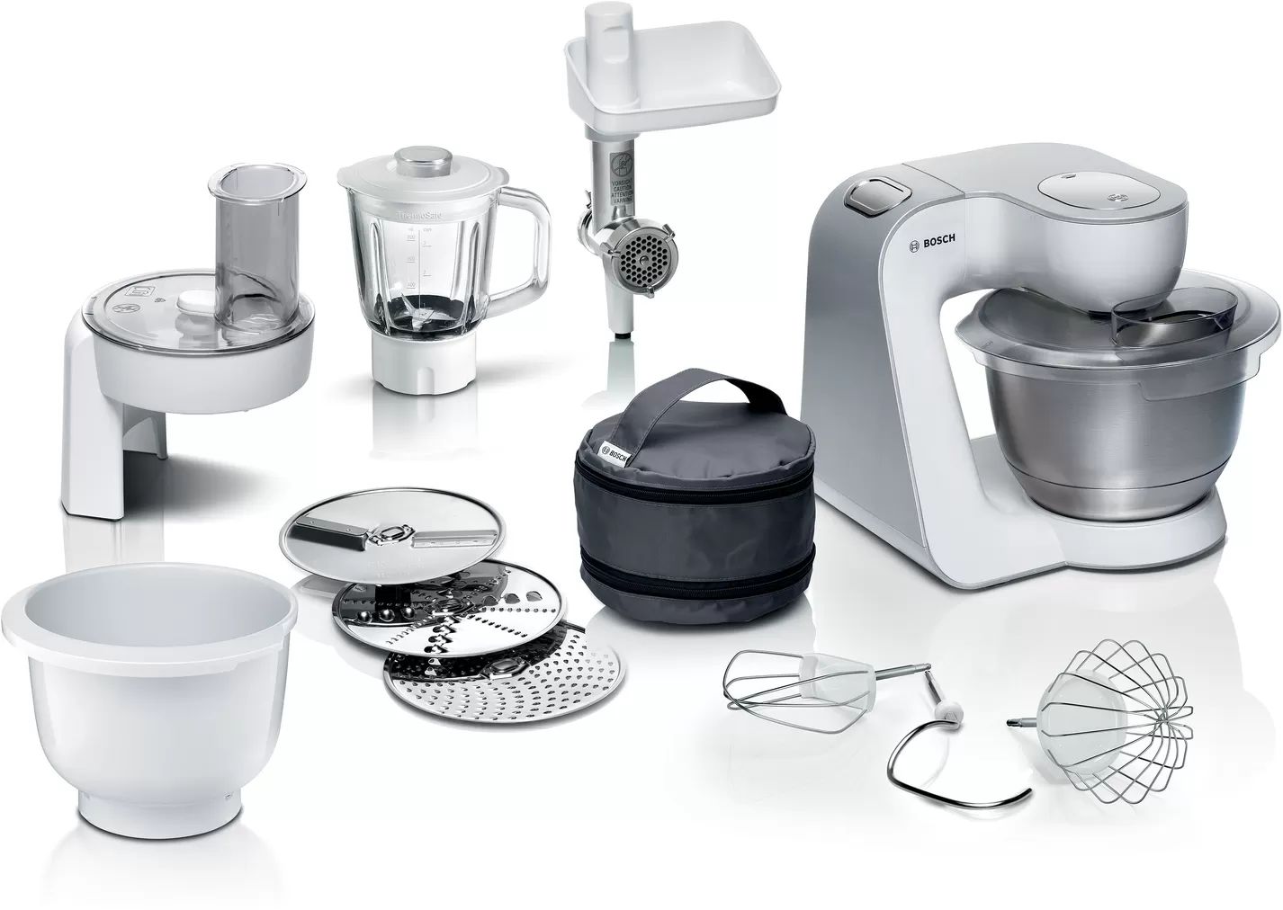 Кухонный комбайн Bosch MUM5824C 1000Вт белый
Кухонный комбайн Bosch MUM5824C 1000Вт белый