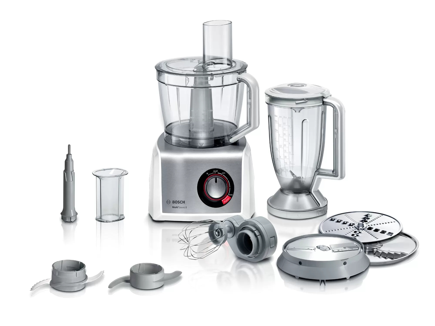 Кухонный комбайн Bosch MC812S814 белый
Кухонный комбайн Bosch MC812S814 белый